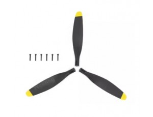 Flightline 1.6M B-25J Mitchell 12 x 7  3 Blade Propeller - Reverse